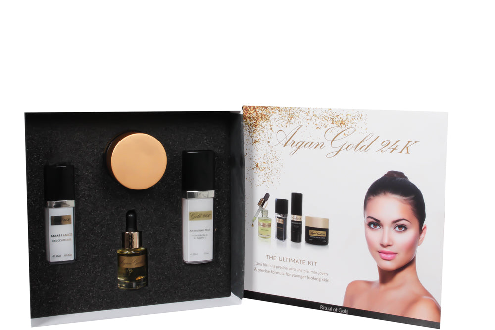 KIT ARGAN GOLD 24 K