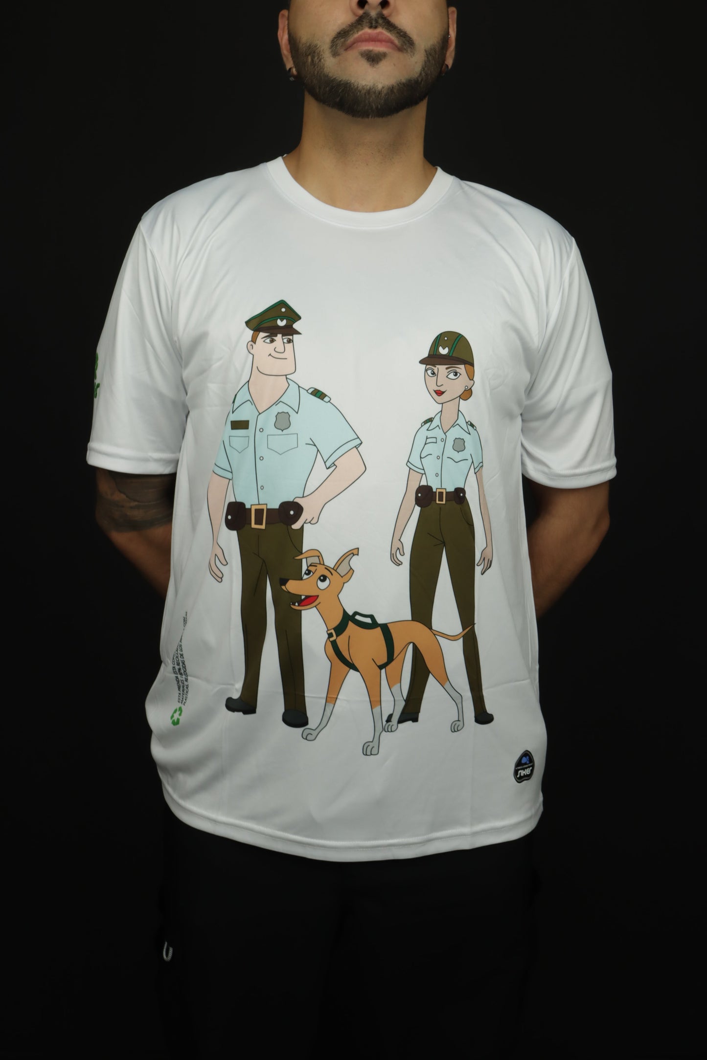Poleras Solidarias de la Serie Animada Carabineros