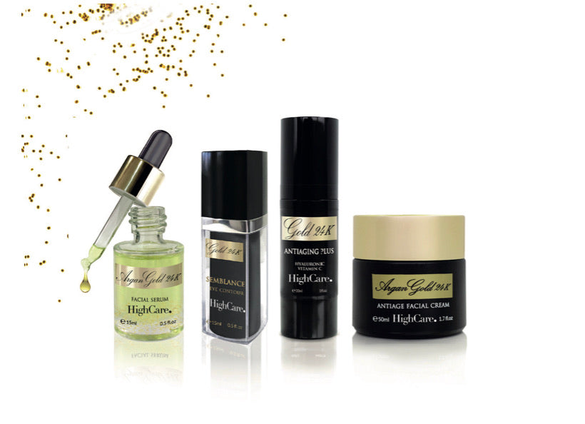 KIT ARGAN GOLD 24 K