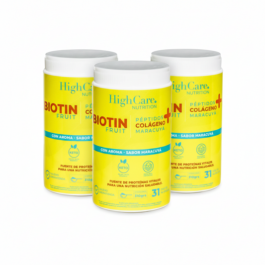 Pack 3 colágeno Biotin