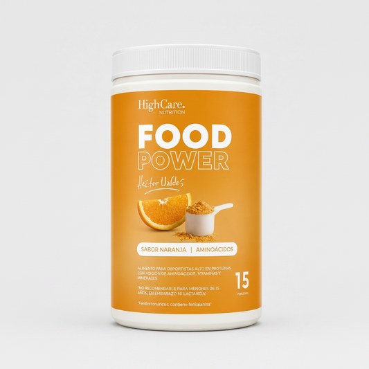 Food Power Aminoácidos Sabor Naranja